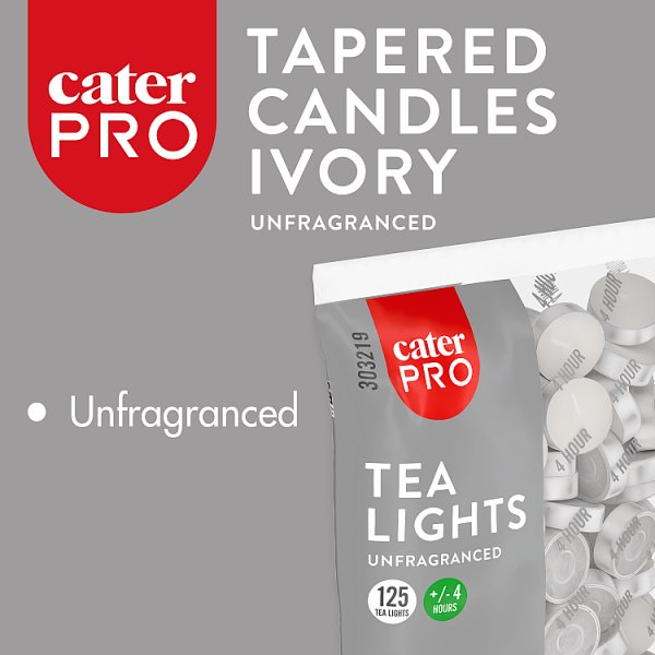 CaterPro 125 Tea Lights (8 x 125s)