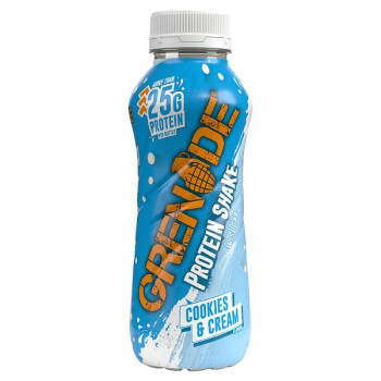 Grenade Cookies & Cream Flavour Protein Shake 330ml (8 x 330ml)