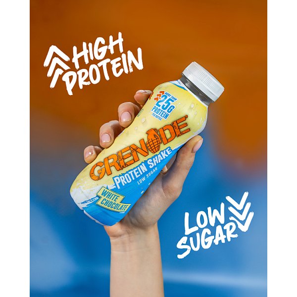 Grenade White Chocolate Flavour Protein Shake 330ml (8 x 330ml)
