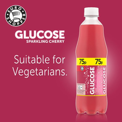 Euro Shopper Glucose Sparkling Cherry 500ml (12 x 500ml)