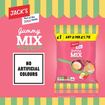 Jack's Gummy Mix 145g (10 x 140g)