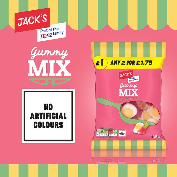 Jack's Gummy Mix 145g (10 x 140g)