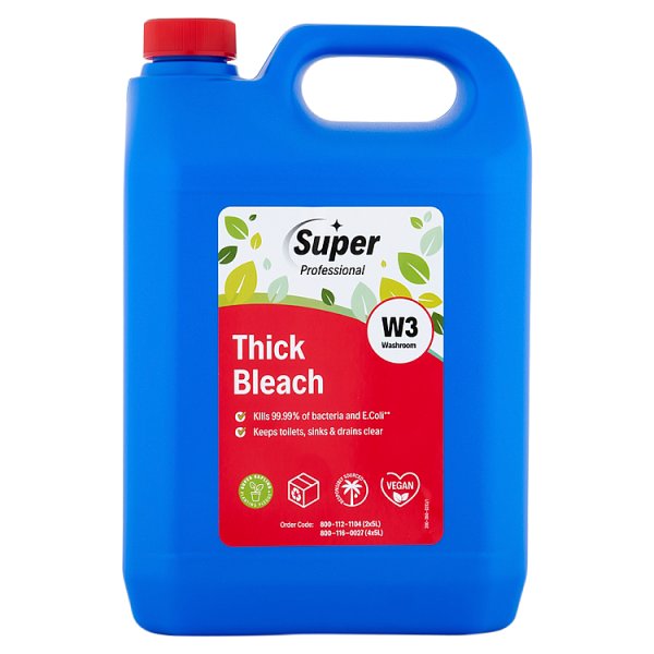 Super Professional Thick Bleach 5L (1 x 5l) Super Professional Thick Bleach 5L (1 x 5l)