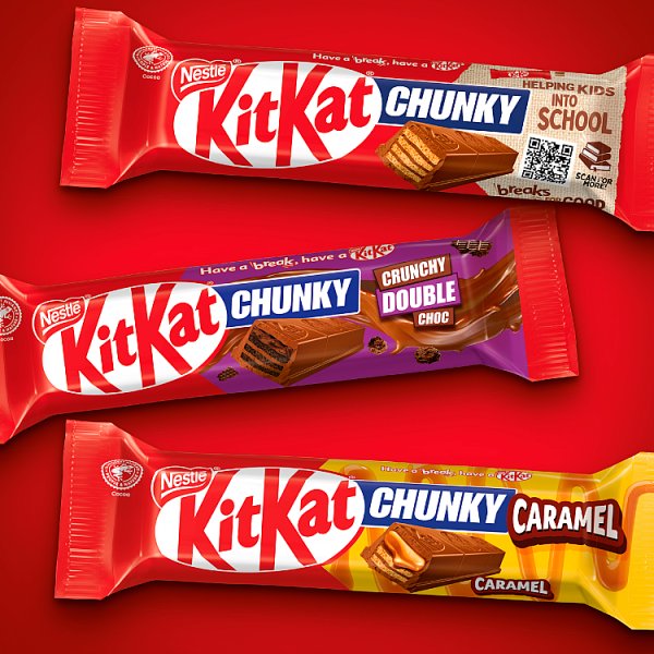 KitKat Chunky DUO Salted Caramel Chocolate Bar 68g (24 x 68g) KitKat Chunky DUO Salted Caramel Chocolate Bar 68g (24 x 68g)