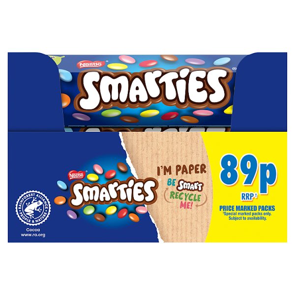 Smarties Milk Chocolate Tube 38g (24 x 38g)