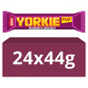 Yorkie Raisin & Biscuit Chocolate Bar 44g (24 x 44g)