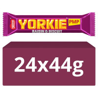 Yorkie Raisin & Biscuit Chocolate Bar 44g (24 x 44g)
