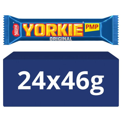 Yorkie Milk Chocolate Bar 46g (24 x 46g)