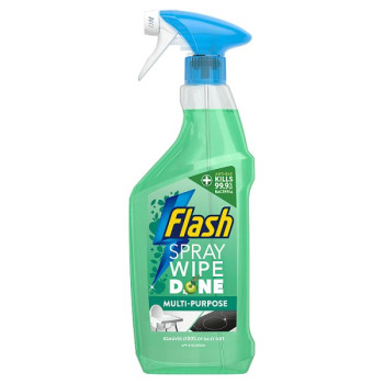 Flash Spray Wipe Done Apple Blossom Cleaning Spray 500ml (6 x 500ml)