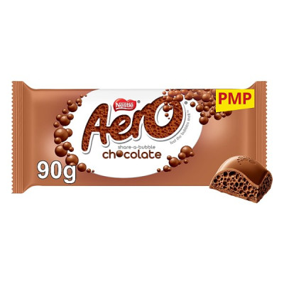 Aero Milk Chocolate Sharing Bar 90g (15 x 90g)