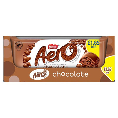 Aero Milk Chocolate Sharing Bar 90g (15 x 90g)