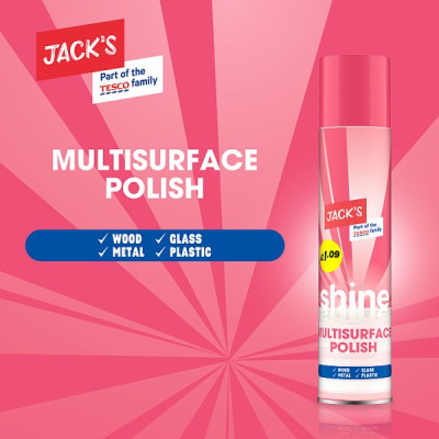 Jack's Shine Multisurface Polish 300ml (6 x 300ml)