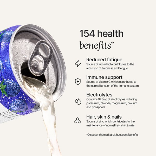 Huel Blue Raspberry Daily A-Z Vitamins 330ml (12 x 330ml)