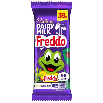 Cadbury Dairy Milk Freddo Chocolate Bar 18g (60 x 18g)
