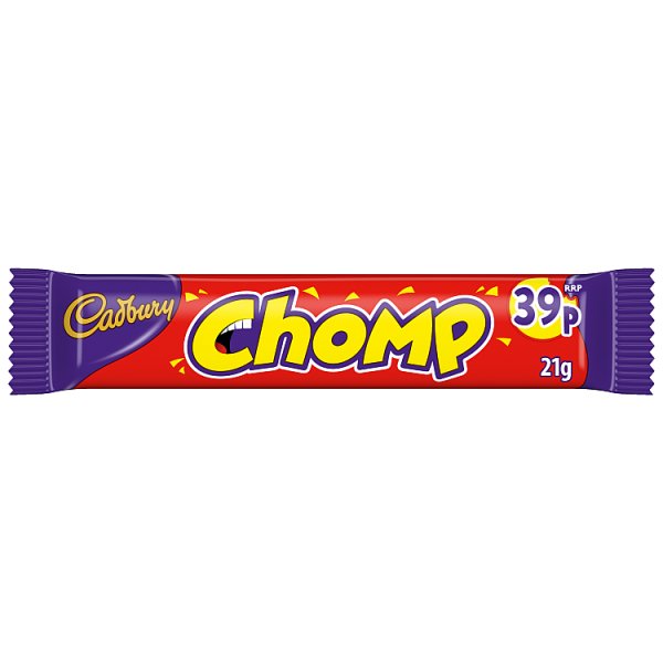 Cadbury Chomp Chocolate Bar 21g (60 x 21g)