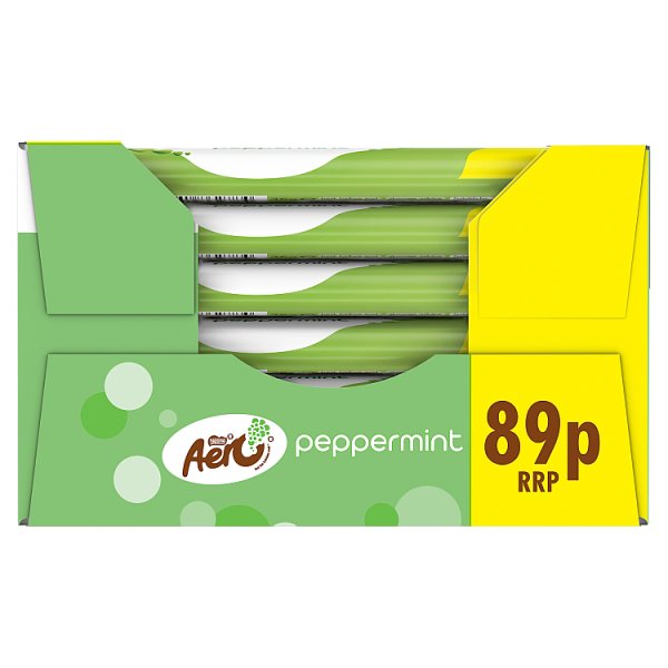Aero Bubbly Peppermint Chocolate Bar 36g (24 x 36g)