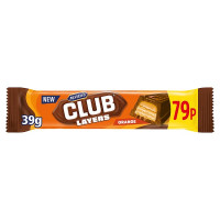McVitie's Club Layers Orange 39g (24 x 39.5g)