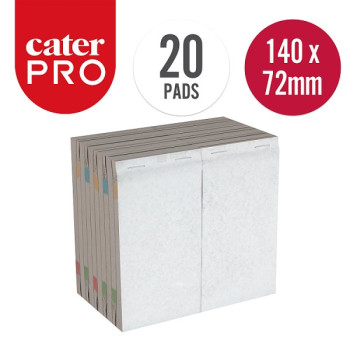 CaterPro 20 Paper Waiter's Order Pads 140 x 72mm (1 x 20s) CaterPro 20 Paper Waiter's Order Pads 140 x 72mm (1 x 20s)