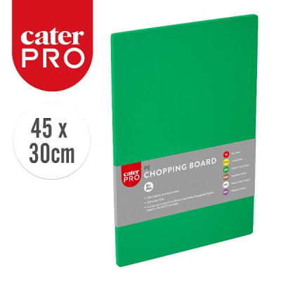 CaterPro PE Chopping Board 45 x 30cm (1 x Sgl)