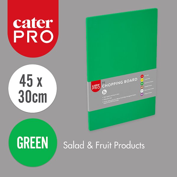 CaterPro PE Chopping Board 45 x 30cm (1 x Sgl)