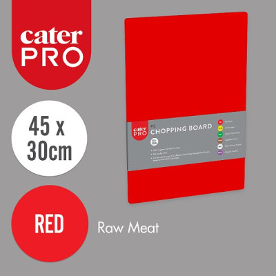 CTS Red Chopping Board (1 x Sgl)