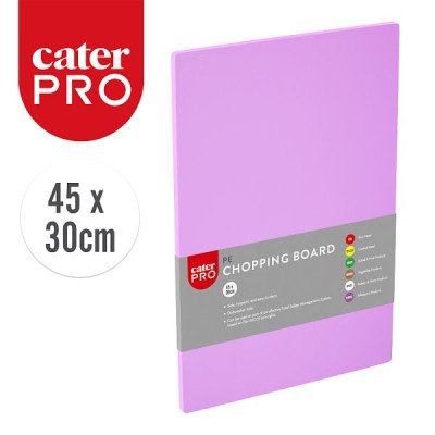 CaterPro PE Chopping Board 45 x 30cm (1 x Sgl)