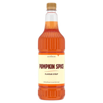 Lichfields Pumpkin Spice Flavour Syrup 1 Litre (1 x 1ltr)