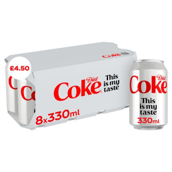 Diet Coke 8 x 330ml (3 x 8x330ml)
