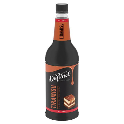 DaVinci Gourmet Classic Tiramisu Single Batch Flavour Syrup 1L (1 x 1ltr)