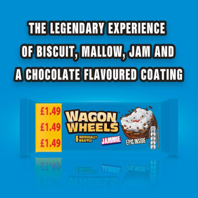 Wagon Wheels Jammie 6 Pack (16 x 228g)