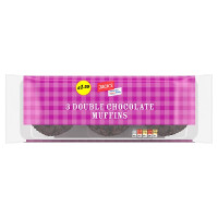 Jack's 3 Double Chocolate Muffins 275g (6 x 3pk)