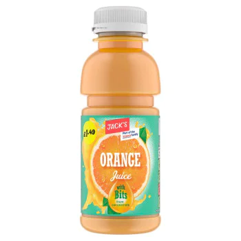 Jack's Orange Juice with Bits 300ml (8 x 300ml) Jack's Orange Juice with Bits 300ml (8 x 300ml)