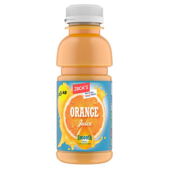 Jack's Orange Juice Smooth 300ml (8 x 300ml)