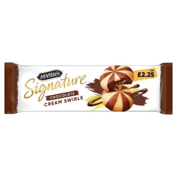McVitie's Signature Chocolate Cream Swirls 142g (15 x 142g)