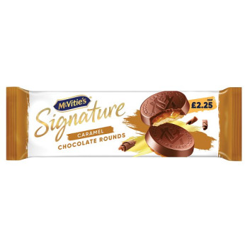 McVitie's Signature Caramel Chocolate Rounds 109g (15 x 109g)