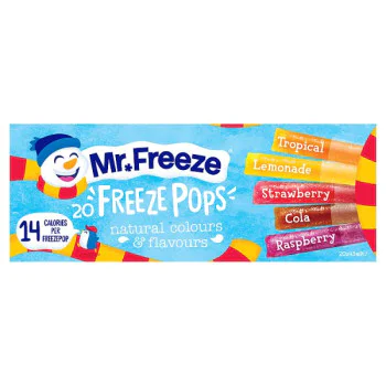Mr. Freeze Freeze Pops 20 x 45ml (8 x 20x45ml) Mr. Freeze Freeze Pops 20 x 45ml (8 x 20x45ml)