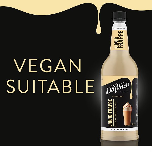 DaVinci Gourmet Liquid Frappe Base Syrup 1L (1 x 1ltr)