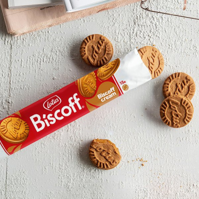 Biscoff Cream Sandwich Biscuits 150g (9 x 150g)