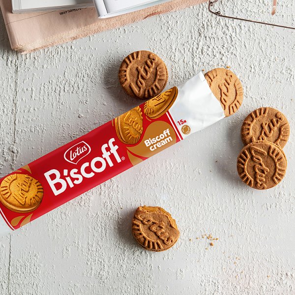 Biscoff Cream Sandwich Biscuits 150g (9 x 150g)
