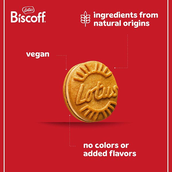 Biscoff Cream Sandwich Biscuits 150g (9 x 150g)