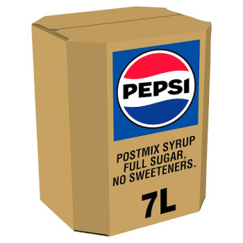 Pepsi Cola Postmix Syrup Bag-In-Box 7L (1 x 7L) Pepsi Cola Postmix Syrup Bag-In-Box 7L (1 x 7L)