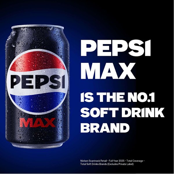 Pepsi Max PMP 330ml Cans x 6 (4 x 6x330ml)