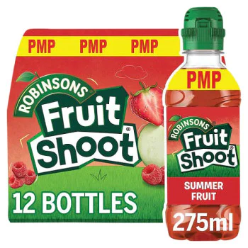 Fruit Shoot Summer Fruits PMP bottles x 12 275ml (12 x 275ml) Fruit Shoot Summer Fruits PMP bottles x 12 275ml (12 x 275ml)