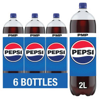Pepsi Cola PMP Bottle 2L  (6 x 2ltr)