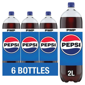 Pepsi Cola PMP Bottle 2L (6 x 2ltr) Pepsi Cola PMP Bottle 2L (6 x 2ltr)