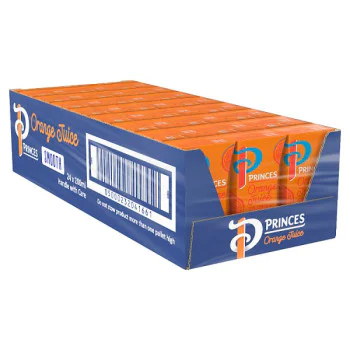 Princes Smooth Orange Juice 24 x 200ml (24 x 200ml)