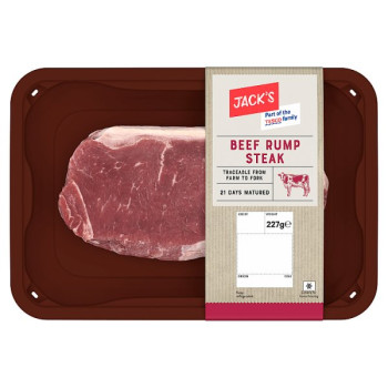 Jack's Beef Rump Steak 227g (4 x 227g)