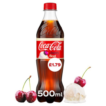 Coca-Cola Cherry Float 12 x 500ml Bottles (12 x 500ml)