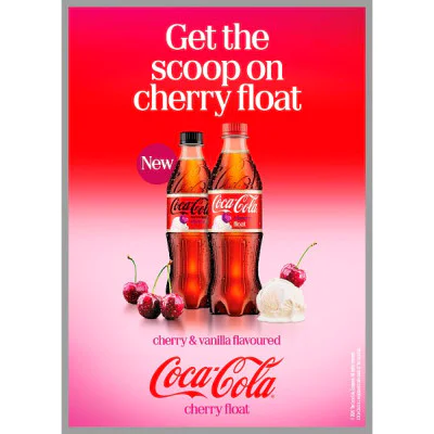 Coca-Cola Cherry Float 12 x 500ml Bottles (12 x 500ml) Coca-Cola Cherry Float 12 x 500ml Bottles (12 x 500ml)