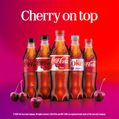 Coca-Cola Zero Sugar Cherry Float 500ml PM £1.40 Bottle (12 x 500ml)
